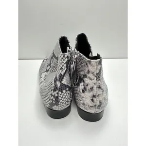 Munro Boots Cate Chelsea Women’s Size‎ 8.5 Snake Print Side Zip Water Resistant thumbnail 6