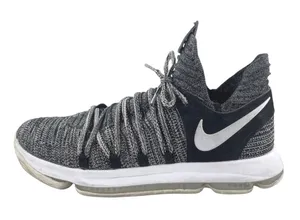 Nike Zoom KD 10 Oreo Men's Black Low Top Athletic Running Sneakers Shoes Sz 12 thumbnail 1