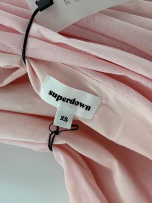 Revolve Superdown Juliet Midi Dress in Baby Pink thumbnail 6