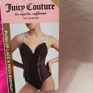 Juicy Couture Push-up Lace and Mesh Bodysuit thumbnail 2
