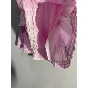 LoveShackFancy Natasha Heritage Mini Dress Pink Sz P (00)Fairy Whimsy Boho thumbnail 7