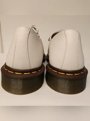 Dr. Martens Dr. Martens Iced Dove White Leather 1461 Women's Oxford Shoes Sz 11 thumbnail 6