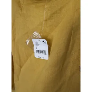 Free People Women’s A Little Extra Mini Dress Sz S Yellow Open Back S NWT $68 thumbnail 7