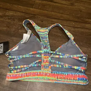 Victoria’s Secret Sport strappy multicolored S athletic bra thumbnail 2