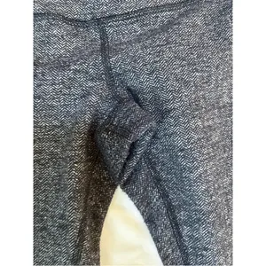 lululemon athletica wunder under tights | grey herringbone thumbnail 5