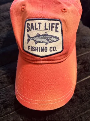 Salt Life Coral Pink Fishing Co. Hat thumbnail 2