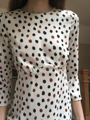 H&M Backless Midi Dress thumbnail 3