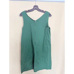 ModCloth Jumper Dress Women Size M Green Sleeveless‎ V-Neck Shift Mini Pockets thumbnail 7