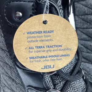 JBU by Jambu Lorna Black Herringbone Winter Boots Size 9.5 NEW! thumbnail 6