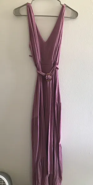 Mikey And Joey Purple maxi Dress thumbnail 1