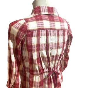 Free People Plaid Matador Tunic Top with Pockets 0 thumbnail 11