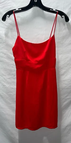 superdown‎ Vibrant Red Strappy Dress thumbnail 1