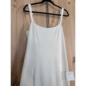 NWT Lulus Safine White Backless Mermaid Maxi Dress Wedding Bride Bridal Size XL thumbnail 5