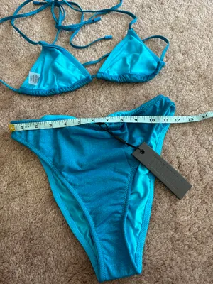Triangl Vinca marina Blue Sparkle Bikini thumbnail 5