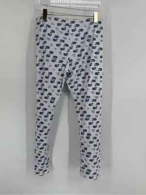 Roller Rabbit Pajama Pants Womens M White Whale Print Pima Cotton Pull On Lounge thumbnail 2