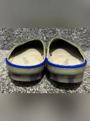 Rothy’s Almond Demi Knit Mules in Sage Green thumbnail 4