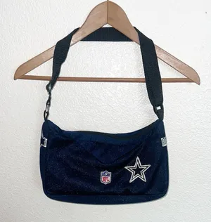 Pro-FAN-ity by little earth Cowboys Jersey Blue Shoulder Bag Purse NFL thumbnail 1