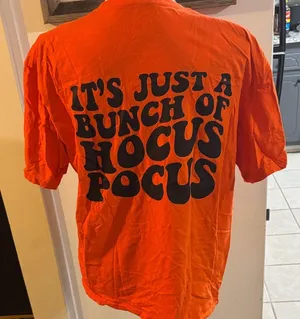 Orange hocus Pocus Shirt Size L thumbnail 1