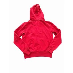 Polo Ralph Lauren Hoodie Womens XS Red Big Spell Out‎ Fleece Sweatshirt #K7-1 thumbnail 5