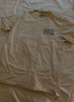 fuck donuts graphic tee comfort colors thumbnail 1