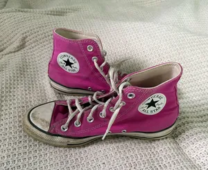 Converse Pink High-Top All Star thumbnail 1