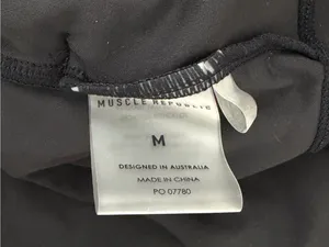 Muscle Republic Wrap Long Sleeve - Black - Medium thumbnail 3