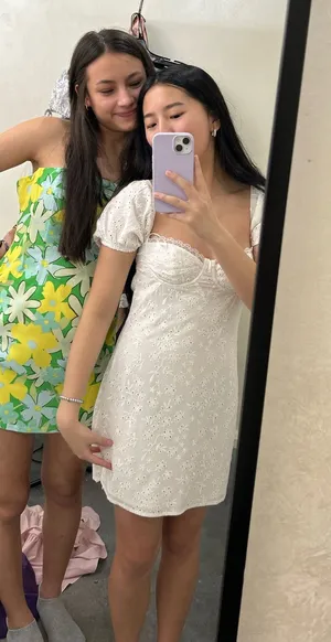 White Baby Doll Dress thumbnail 1