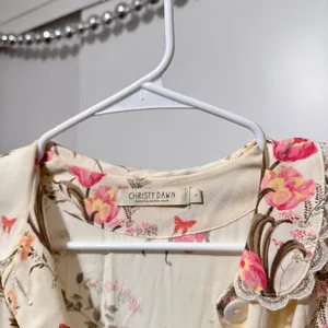 Christy Dawn The Sebastian Dress Floral Vintage Midi thumbnail 6