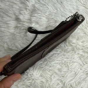 y2k COACH Brown Wristlet thumbnail 4