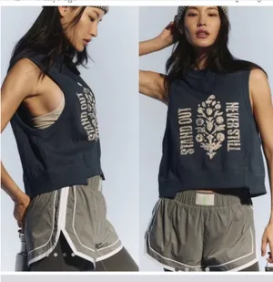 Free People Movement Intercept Pullover Sweatshirt Tank thumbnail 2