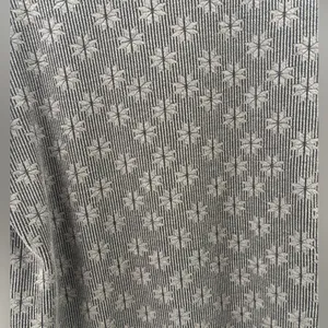 Woolrich grey long sleeve top with snowflake pattern thumbnail 2
