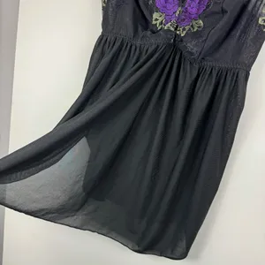 Torrid Black Mesh Lace Babydoll Sz 1X thumbnail 11