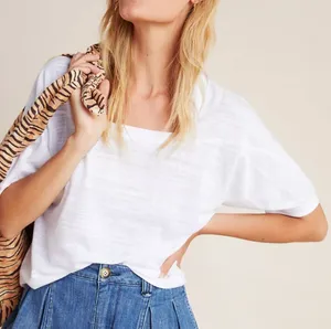 Anthropologie Deedee Square Neck Dolman-Sleeved Top thumbnail 1