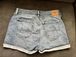 Levi's Medium Wash Denim Shorts thumbnail 3