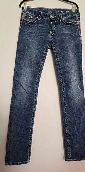 Miss Me Jeans Womens Size 29 Flap Button Pockets thumbnail 1
