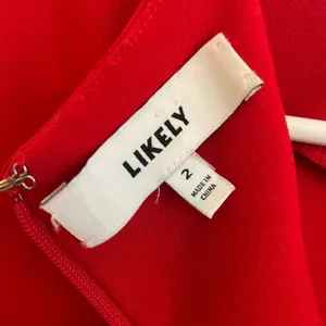 Likely Manhattan Mini Dress in Scarlet Red Short Sleeve Fitted thumbnail 7