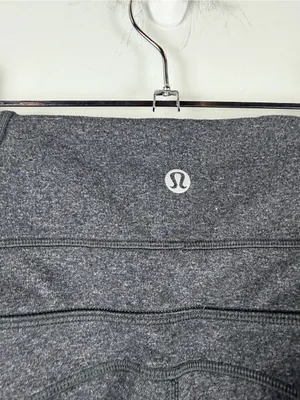 Lululemon Groove Pant Bootcut in grey black size 8 thumbnail 4