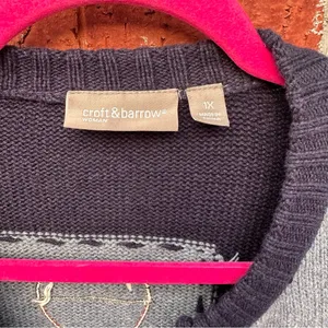 Croft & Barrow Vintage 90s sweater women’s size 1X thumbnail 4