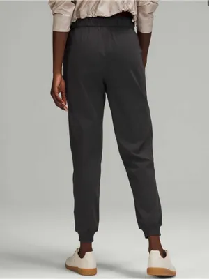 Lululemon Stretch High-Rise Jogger Shorter Length women's size 2 graphite grey thumbnail 2