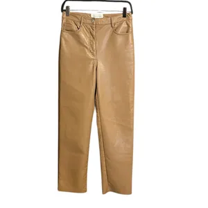 Wilfred The Melina Pant Shitake Vegan Leather Pants Size 4 thumbnail 4
