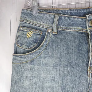 Rocawear Y2K 90's Denim Capri Size 11 thumbnail 5
