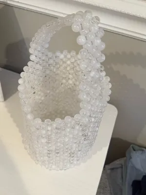 Beaded Bucket Bag thumbnail 6