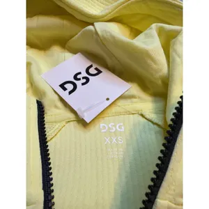 DSG Sport Fleece 1/4 Zip Womens XXS‎ Yellow Chill Hoodie thumbnail 2