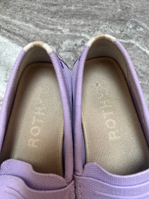 Rothy's The Driver Soft Loafer Slip-On Loafers Orchid Purple Sz 7 thumbnail 5