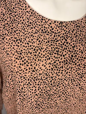 Animal Print Dress Pink Size M thumbnail 3