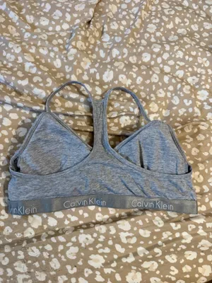 Grey Calvin Klein Bralette thumbnail 2