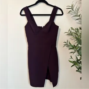Amanda uprichard‎ primrose dress Elegant Purple Sleeveless Dress thumbnail 7