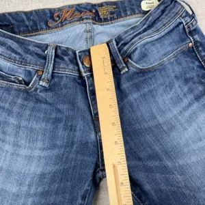 Mavi Annie Jeans Womens 31 Blue Medium Wash Low Rise Straight Stretch Denim thumbnail 6