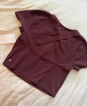 Athleta Transcend Open Back Tee thumbnail 1