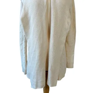 Ralph Lauren Black Label Circle Cable Knit Cardigan 100% Cashmere thumbnail 4